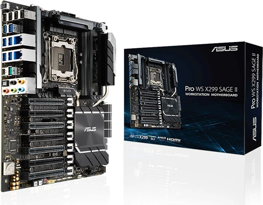 Pllakë amë Asus ro WS X299 SAGE II Intel X299, 256GB