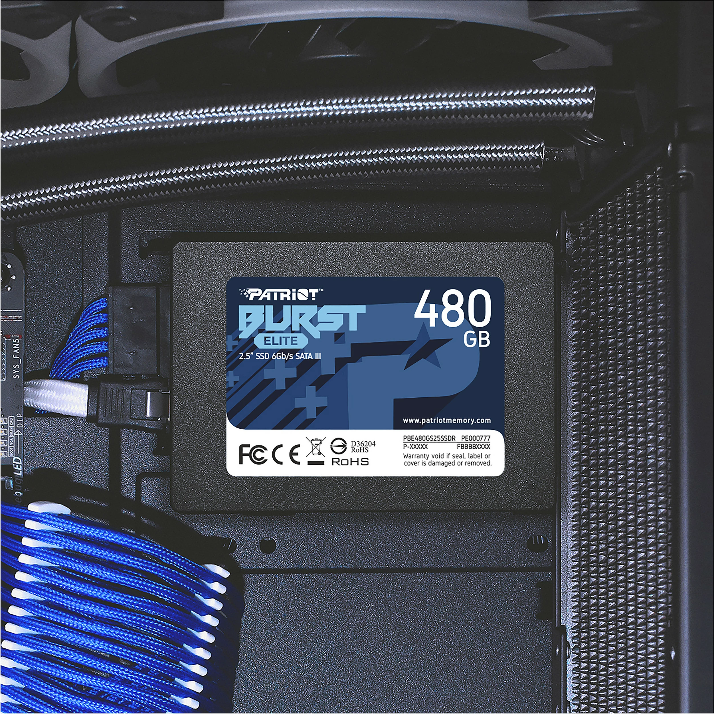 SSD Patriot Burst Elite 480GB, 2.5" SATA III