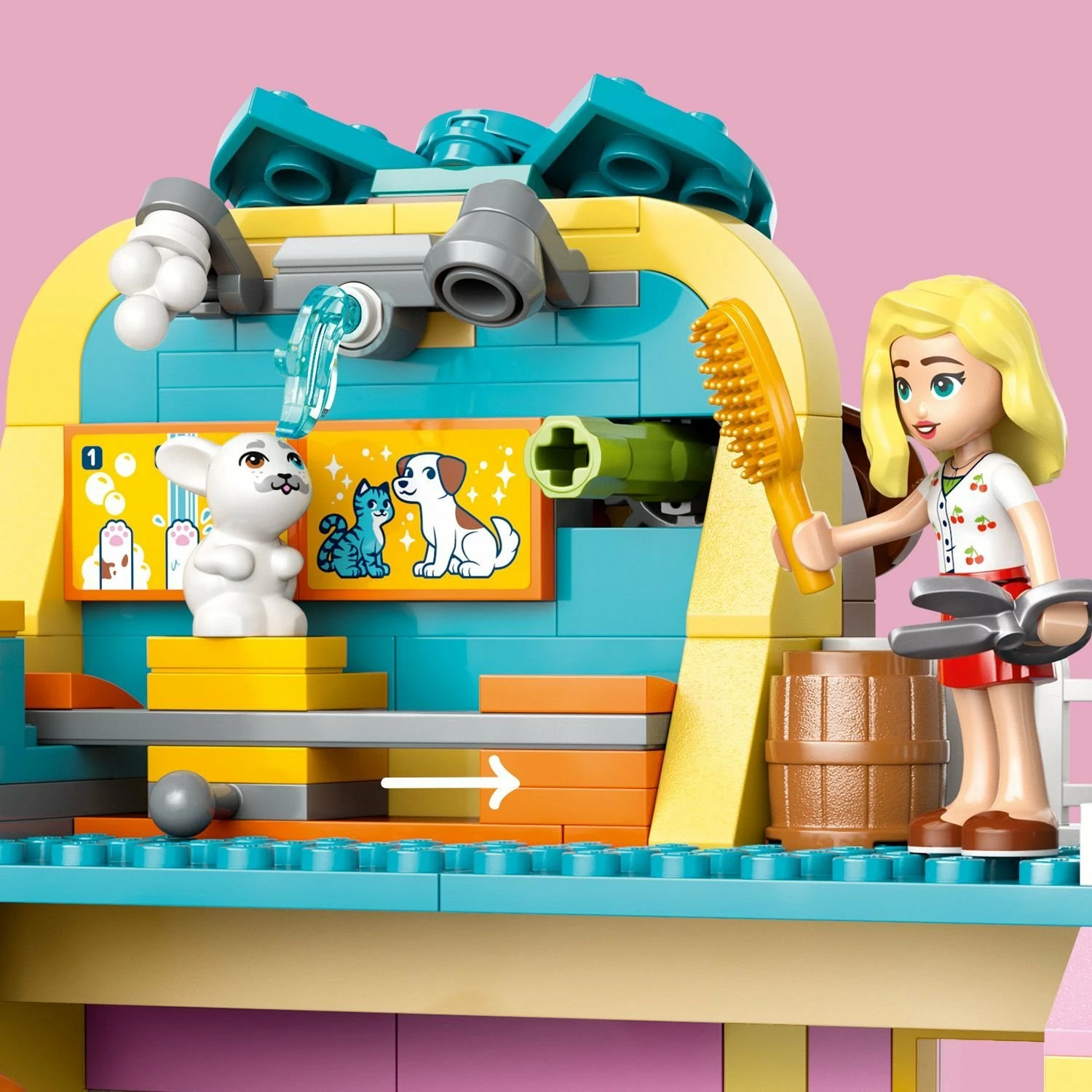 Set LEGO Friends 42650 Pet Accessories Shop, 375 copë
