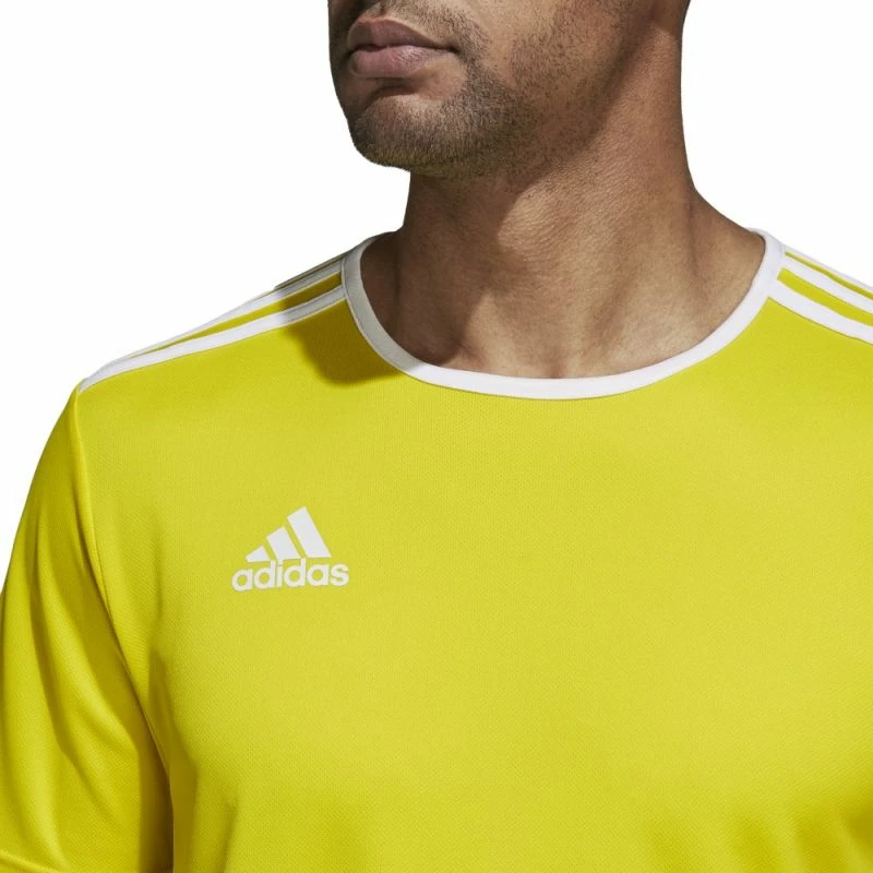 Fanellë futbolli për meshkuj dhe fëmijë adidas, e verdhë [Madhësia: 128 cm]