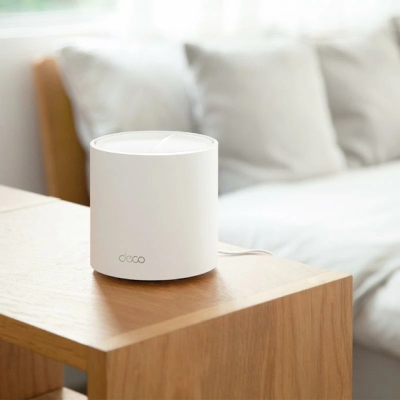 router mesh Wi‑Fi 6, TP-Link Deco X50 AX3000 2.5Gbps, e bardhë, 1-pack