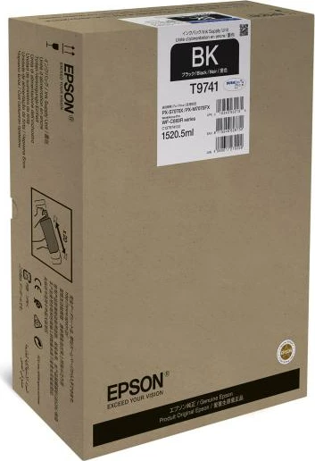 Kartush boje, Epson, T9741 (C13T97410N/C13T974100), 1520.5 ml, e zezë