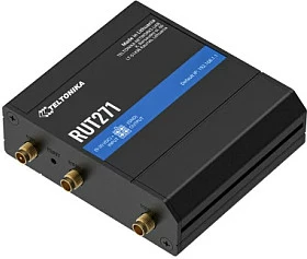 Router 5G Teltonika RUT271, 1x SIM, Wi-Fi, 2x Fast Ethernet, DIN-rail/Mur, i zi