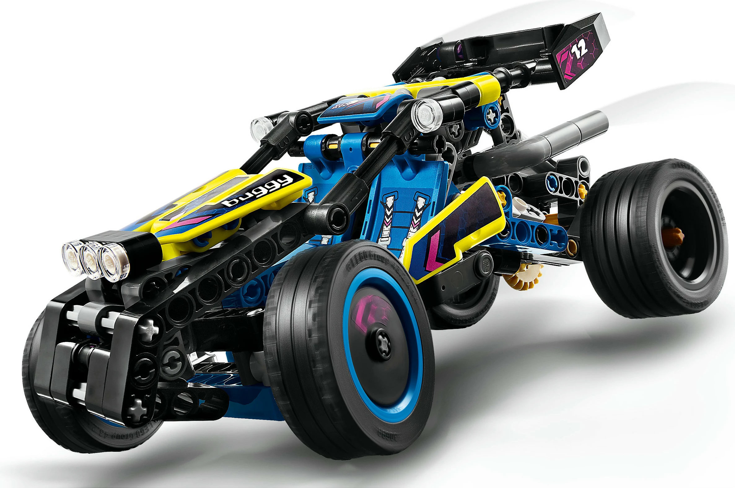 Set ndërtimi LEGO Technic 42164 Offroad Rennbuggy, 219 pjesë, multikolor