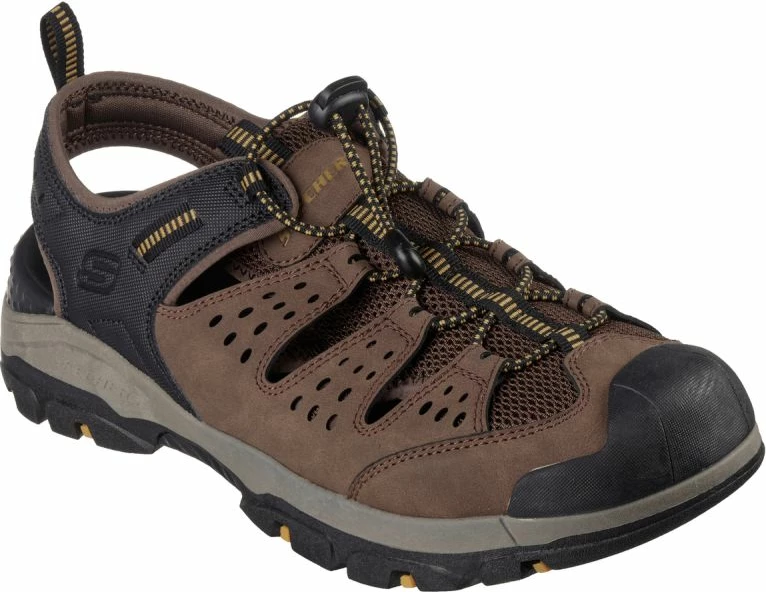 Sandale për meshkuj Skechers Tresmen Menard 205113, të zeza [Madhësia: 44]