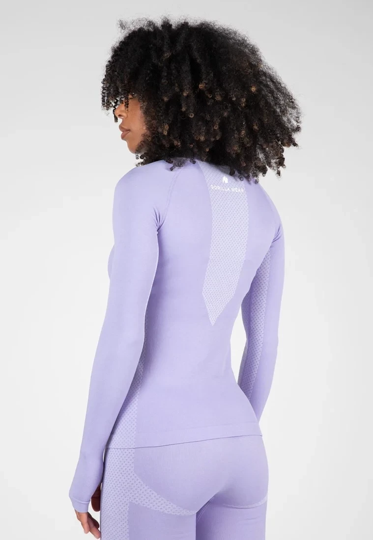 Selah Seamless Long Sleeve - Lilac [Madhësia: XS/S]