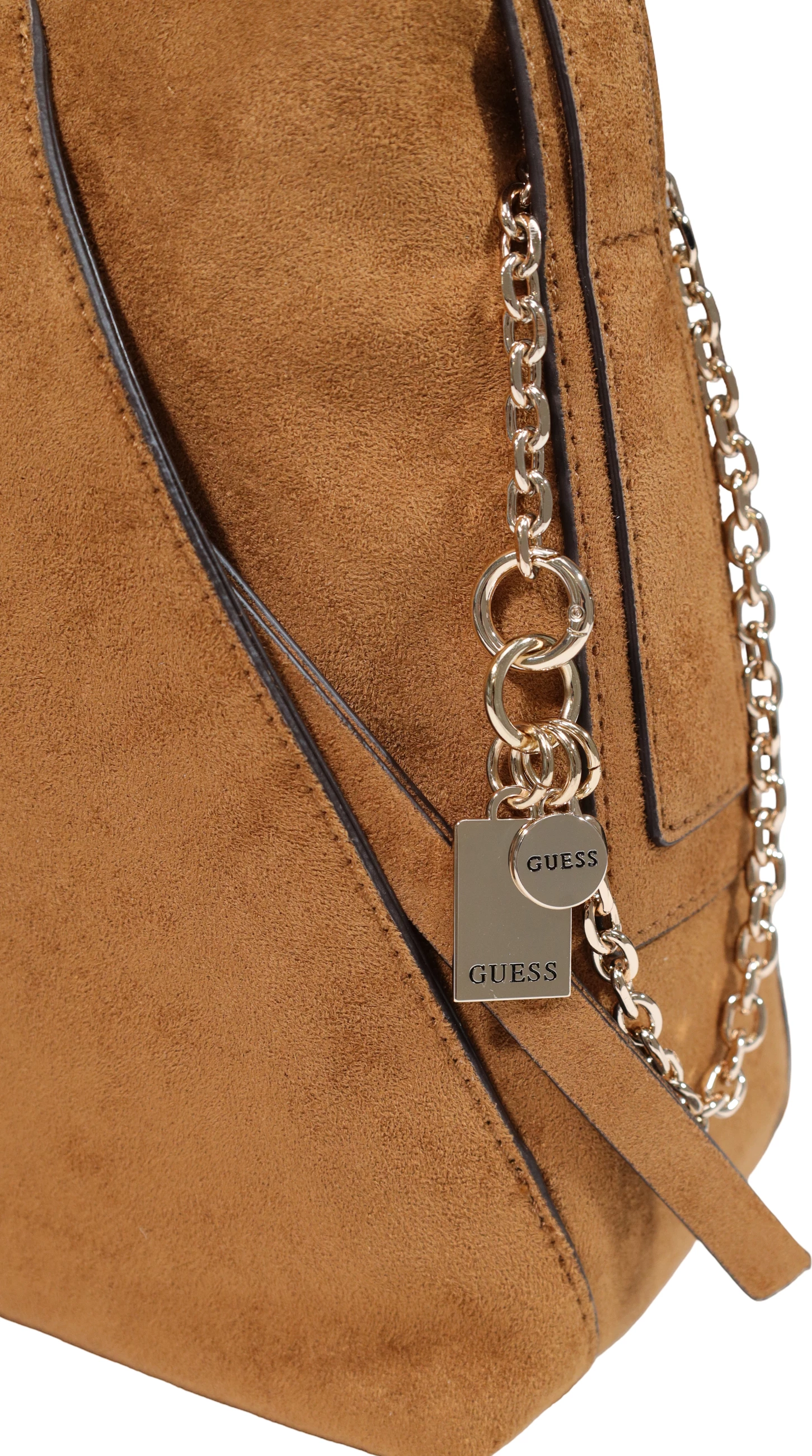 Çantë krahu për femra Guess Coleen Logo Small SA HWSG97 45180, ngjyrë lëkure