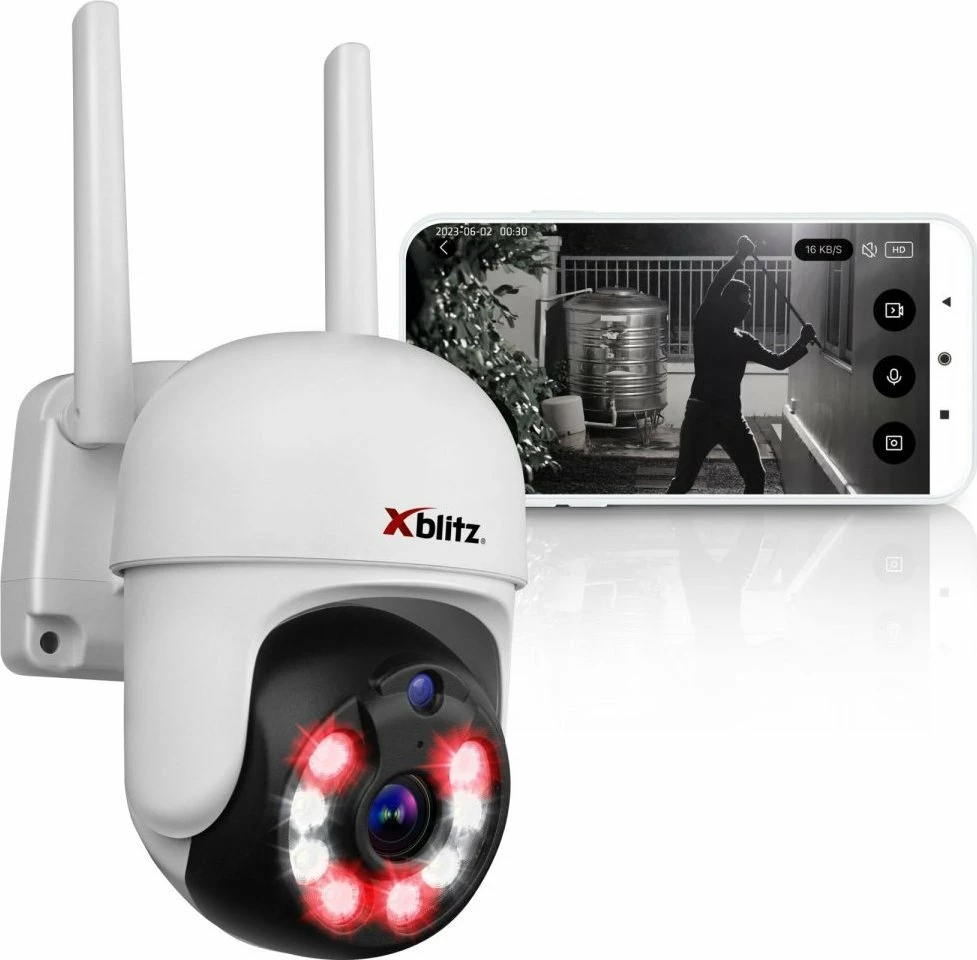 Kamerë IP Xblitz Armor 400 WiFi 2K 4MP, e bardhë