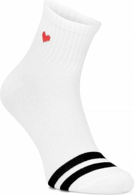 Çorape të gjata për femra Filippo SD-AN09, të bardha, set prej 3 palë