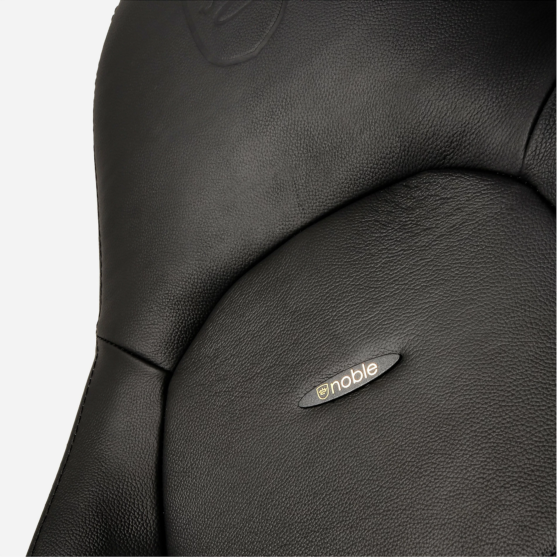 Karrige gaming Noblechairs ICON, lëkurë e vërtetë, e zezë