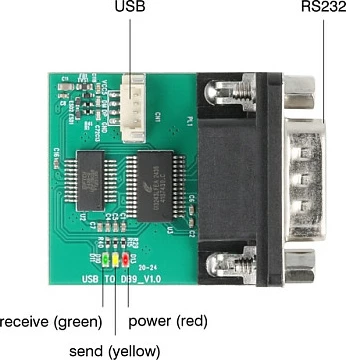 Konvertues USB 2.0 në RS-232 DeLOCK 90781, FTDI FT231XS, DB9 mashkull, i zi/jeshil
