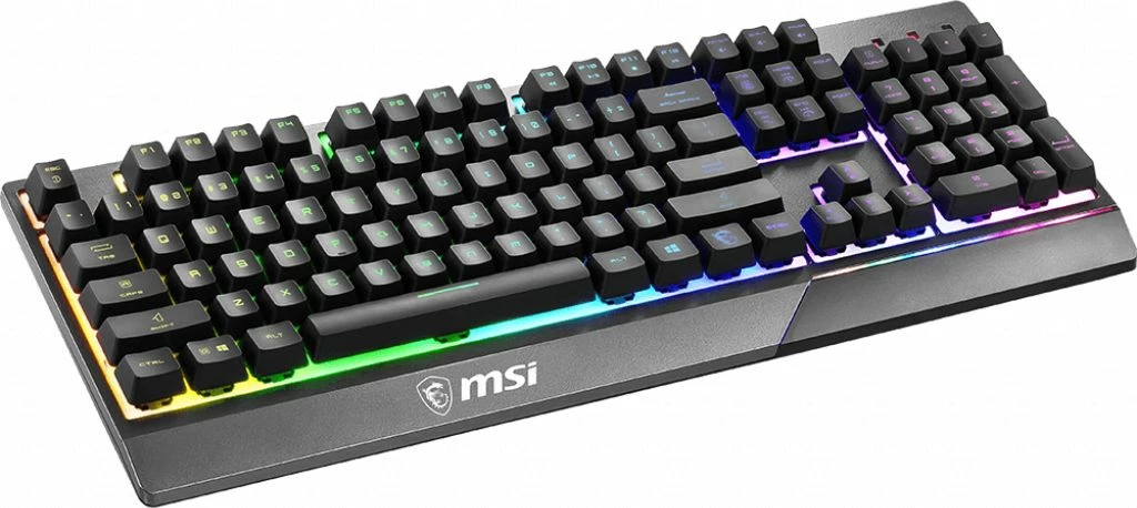 Tastierë gaming MSI Vigor GK30 VIGORGK30US, 100%, RGB, USB, US layout, e zezë