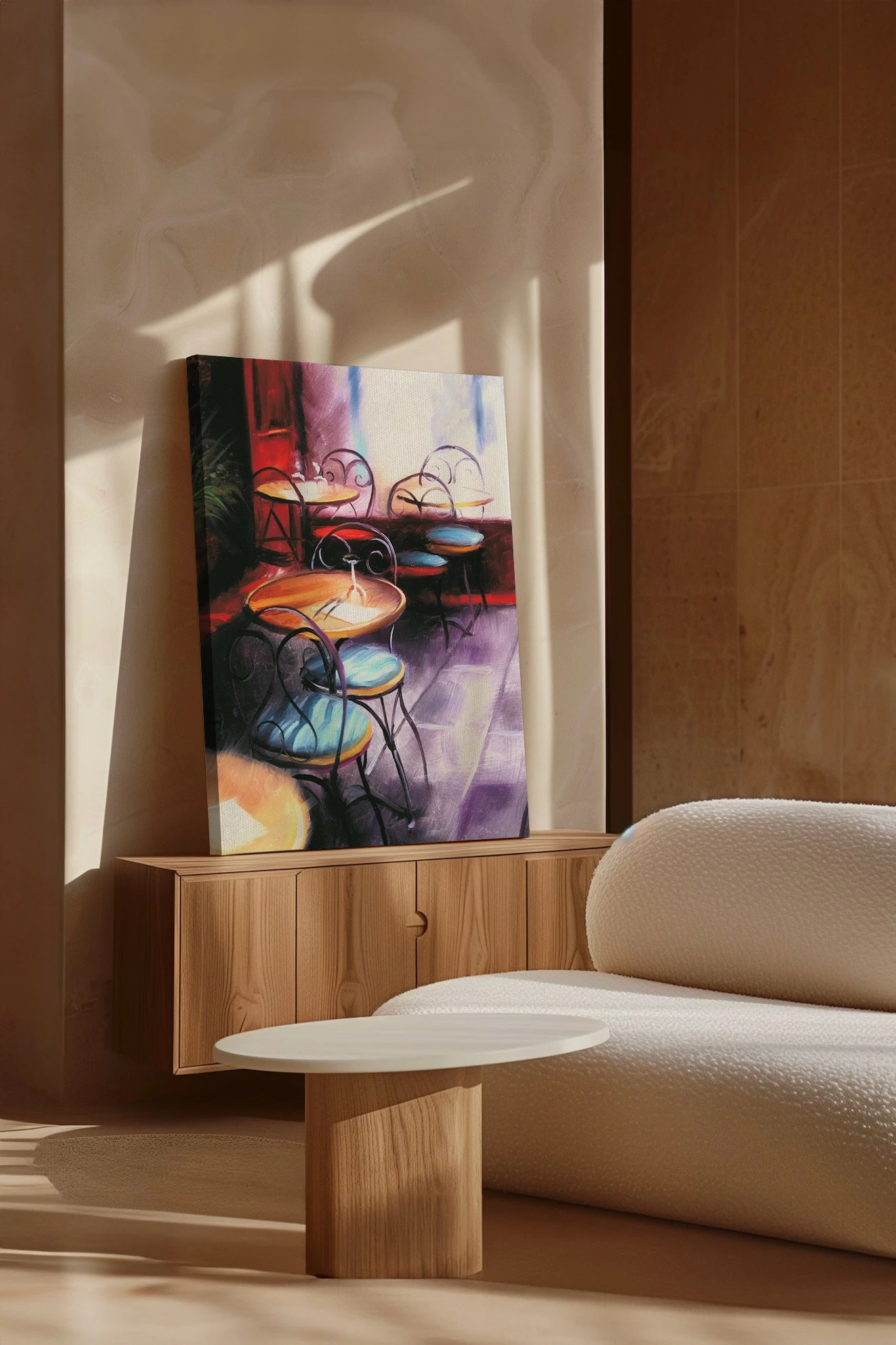Pikturë dekorative në kanavacë, shumëngjyrëshe, Wallity, Ersyfdc283, 50x70cm