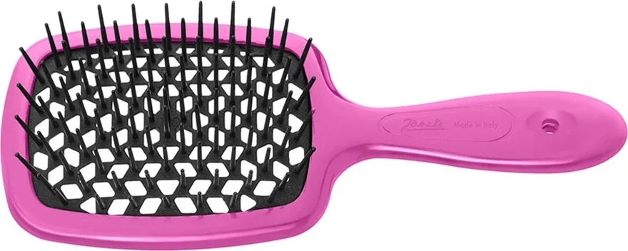 Furçë për flokë Janeke Superbrush Small për femra fuksion-e zezë, 1 copë