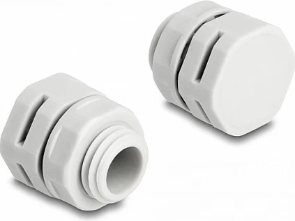 Tapë ventilimi DeLOCK M12, IP67/68, 2 copë, gri