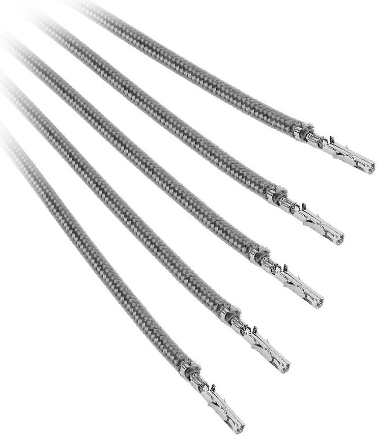 Kabllo PSU BitFenix Alchemy 2.0, 5 copë x 60cm, gri