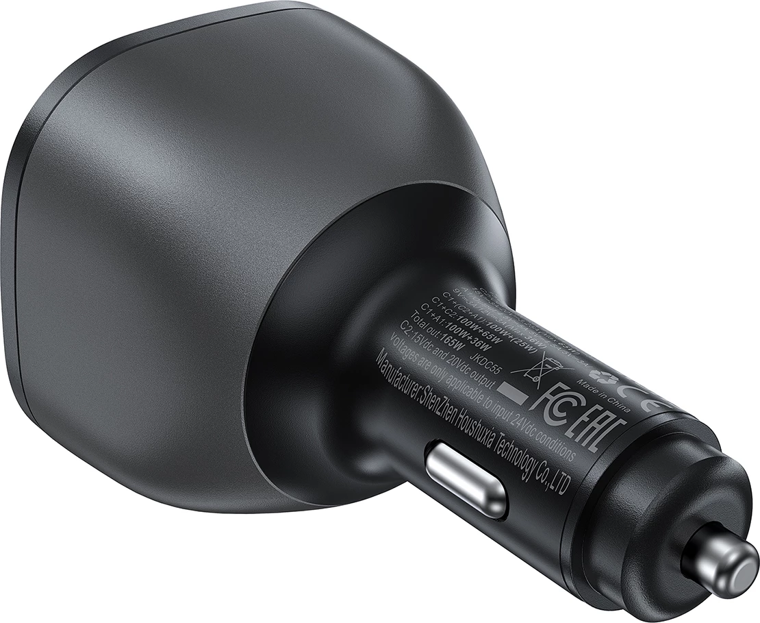 Karikues veture Acefast B14, 165W, 2x USB-C, 1x USB-A, i zi