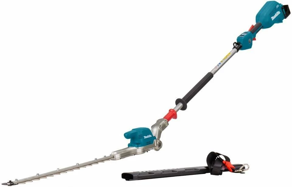Gërshërë teleskopike për gardh Makita DUN500WZ 18V LXT, teh 50 cm, brushless, pa bateri/karikues, blu-jeshile