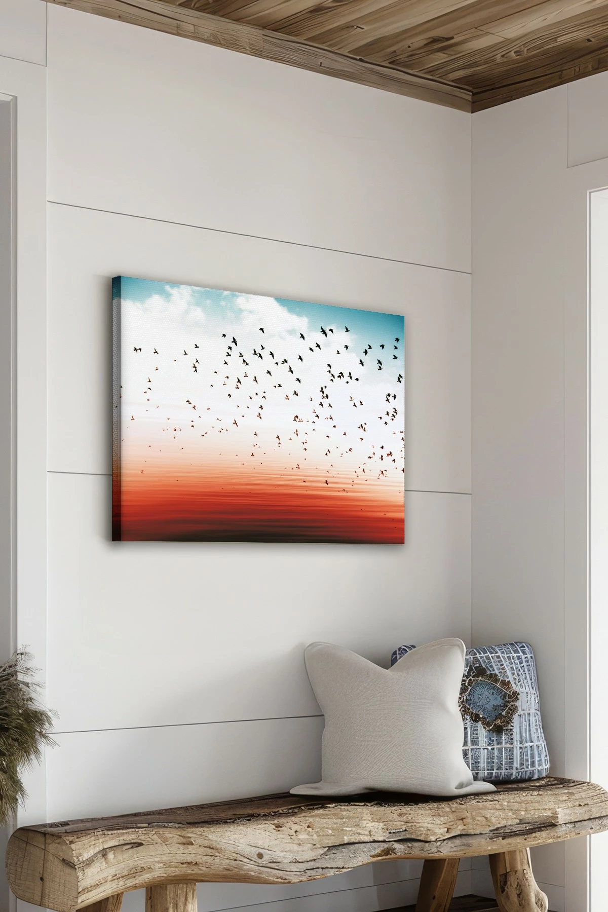 Pikturë dekorative në kanavacë, shumëngjyrëshe, Wallity Ersyfdc140, 70x100cm