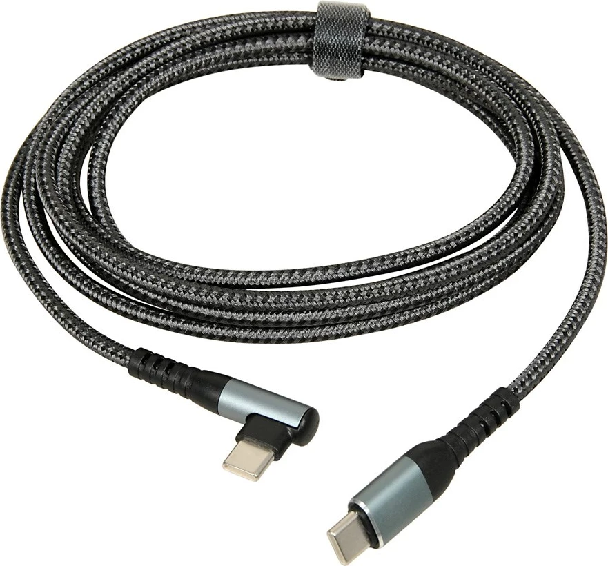 Kabëll USB-C iBOX IKUTC 100W 2m, i zi