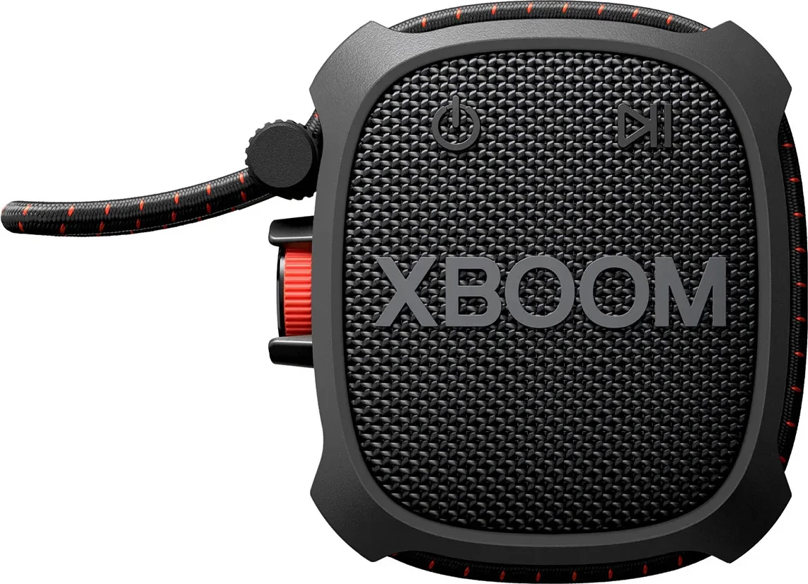 Altoparlant portativ wireless, LG XBOOM XG2T, Bluetooth 5.3, 5W, IP67, 10 orë bateri, i zi