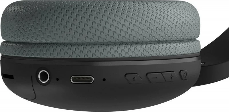 Kufje pa tela mbi vesh, Defender FreeMotion B480 (MPN 63480), Bluetooth 5.3, 14 orë bateri, me mikrofon, microSD/AUX, të zeza