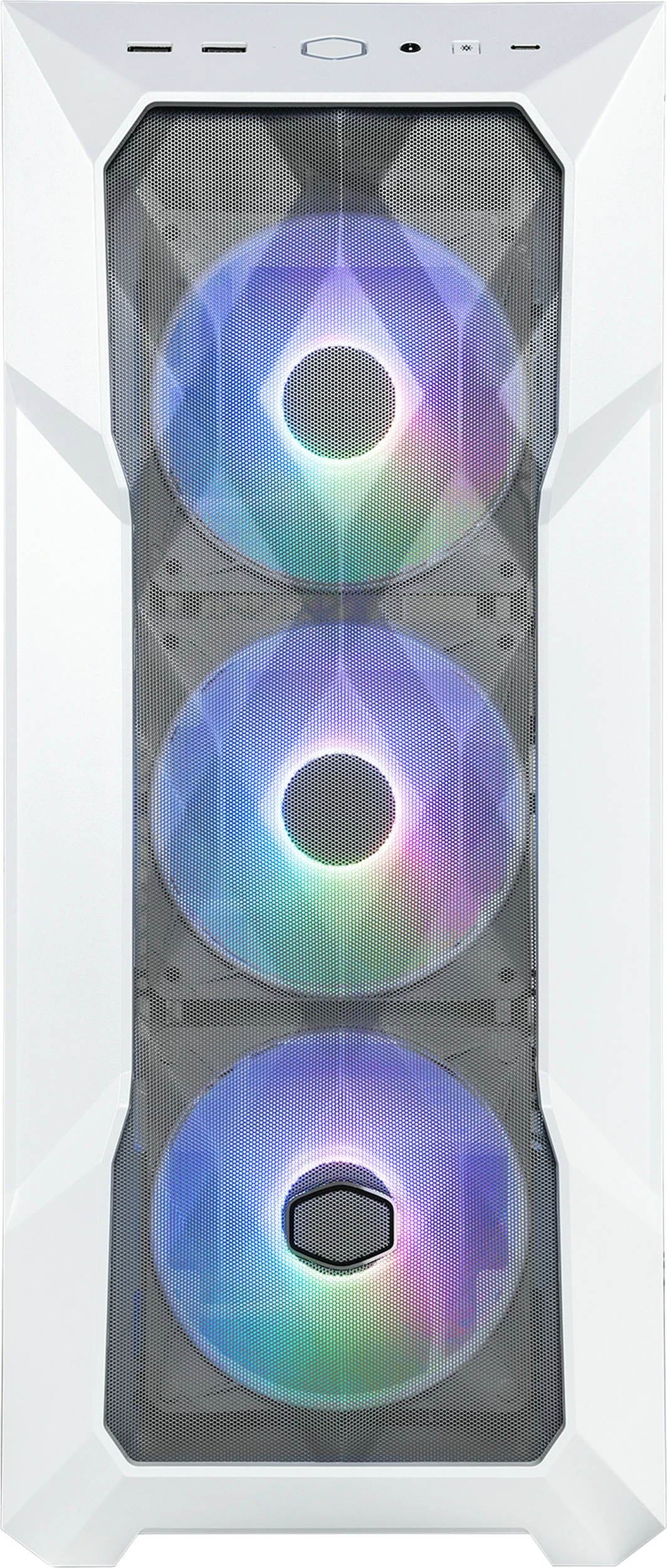 Kasë Cooler Master MasterBox TD500 ARGB V2, Midi Tower, e bardhë