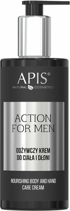 Krem trupi dhe duarve për meshkuj APIS Action For Men Nourishing, 300ml