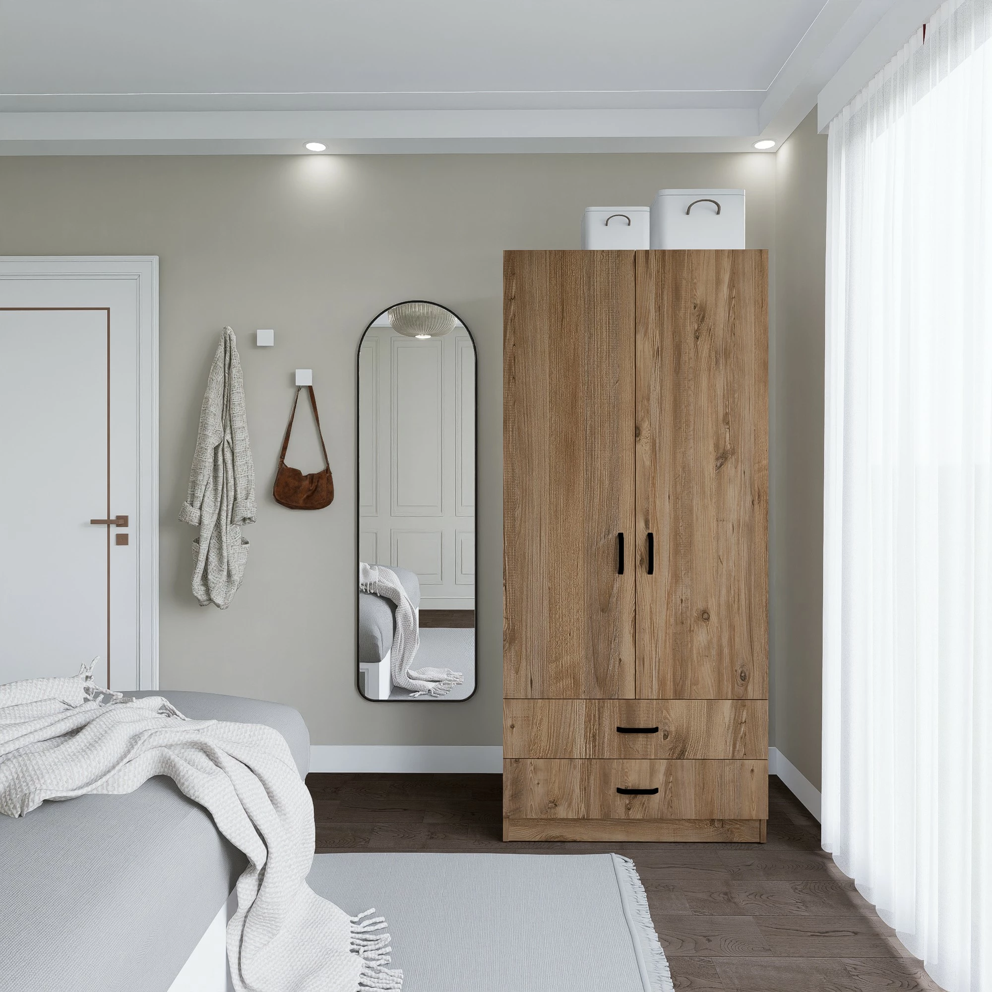 Dollap Skye Decor, Yaman 1600-044, ngjyrë pishë Atlantike