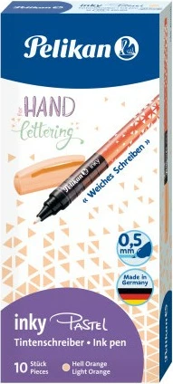 Shkop lapsi Pelikan Inky 273, portokalli, 10 copë