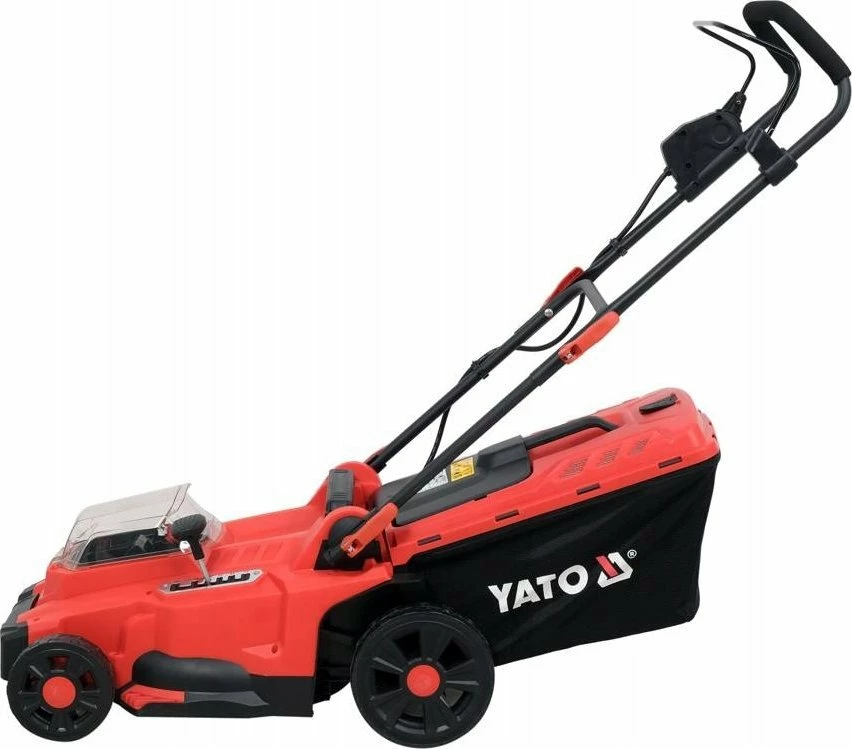 Kositëse bari me bateri Yato YT-85223 37 cm 36 V 35 L, pa bateri/karikues kuqe/zezë