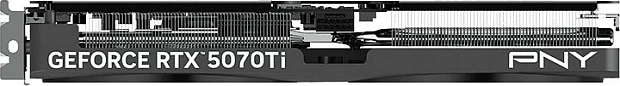 Kartelë grafike PNY GeForce RTX 5070 Ti D7 Slim OC, 16GB GDDR7, e zezë
