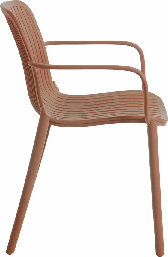 Karrige Brio, terrakota, 58x56.5x81cm