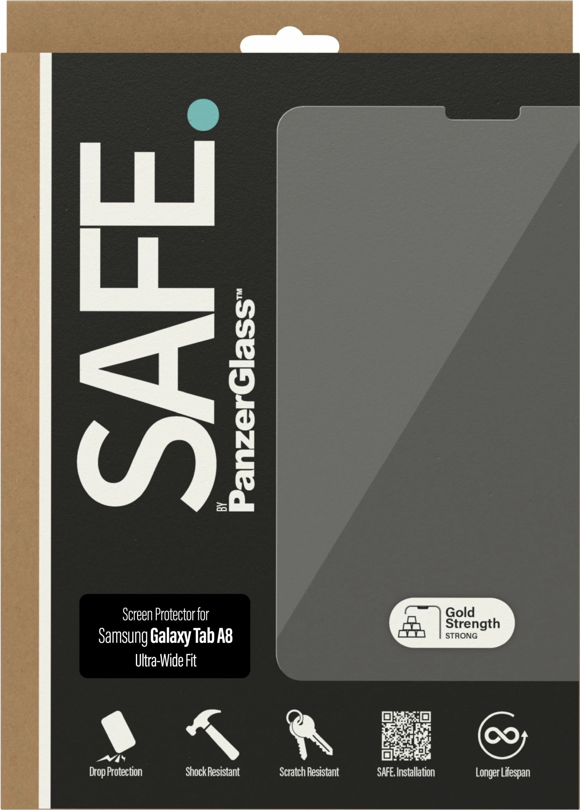 Mbrojtës ekrani PanzerGlass Samsung Galaxy Tab A8, transparent