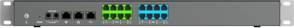 IP Centrex Grandstream UCM6308A, 2000 përdorues, Gigabit Ethernet