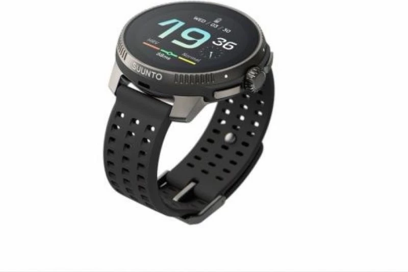 orë sportive Suunto Race Titanium Charcoal, e zezë