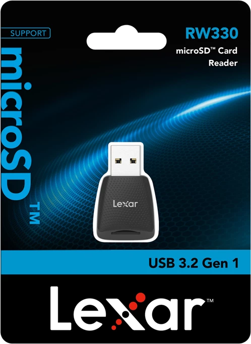 Lexues kartele microSD Lexar RW330U USB 3.2 Gen 1, UHS-I, deri 170 MB/s, i zi