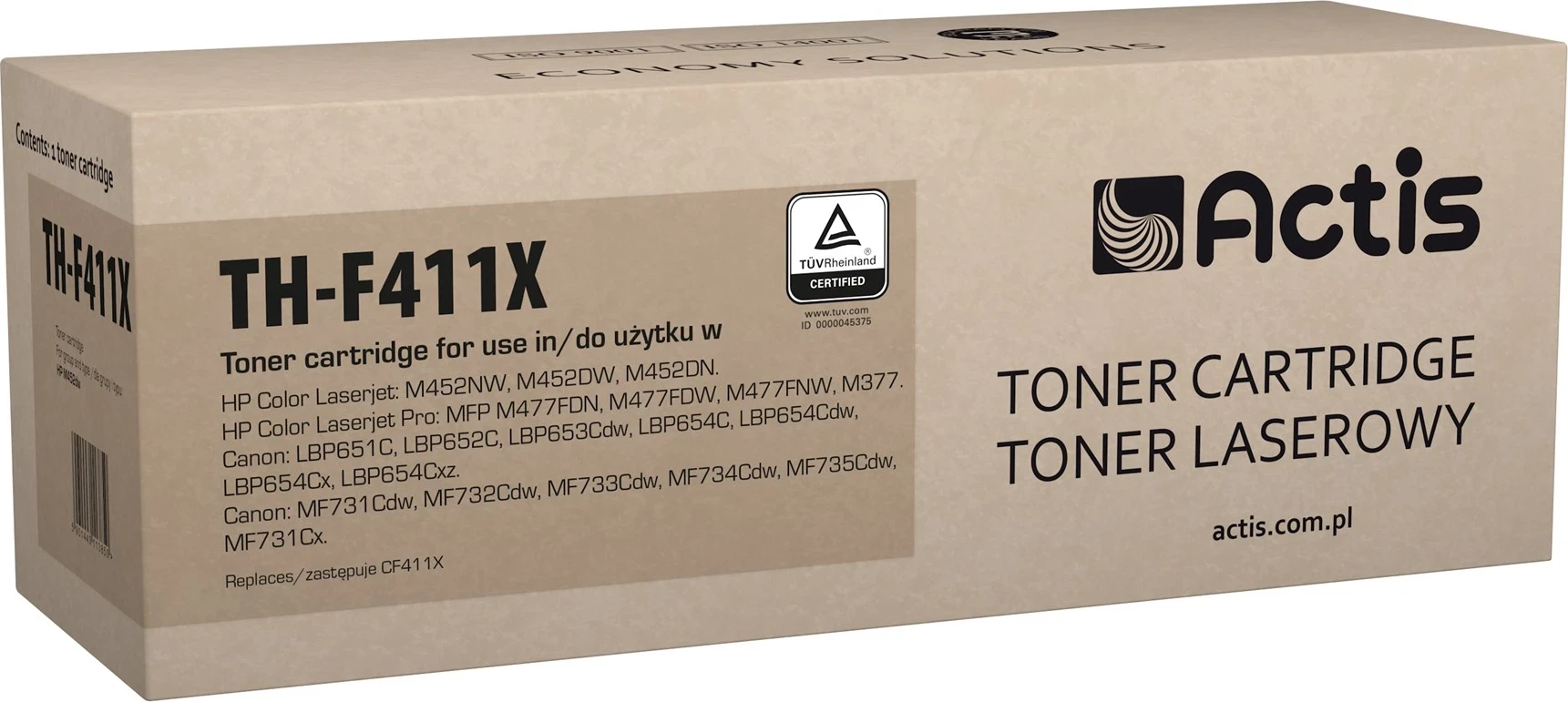 Actis Toner zëvendësues për printer HP, Standard; 5000 fletë