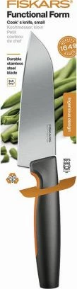 Thikë kuzhine Fiskars Functional Form Chef 12 cm (1057541), e zezë