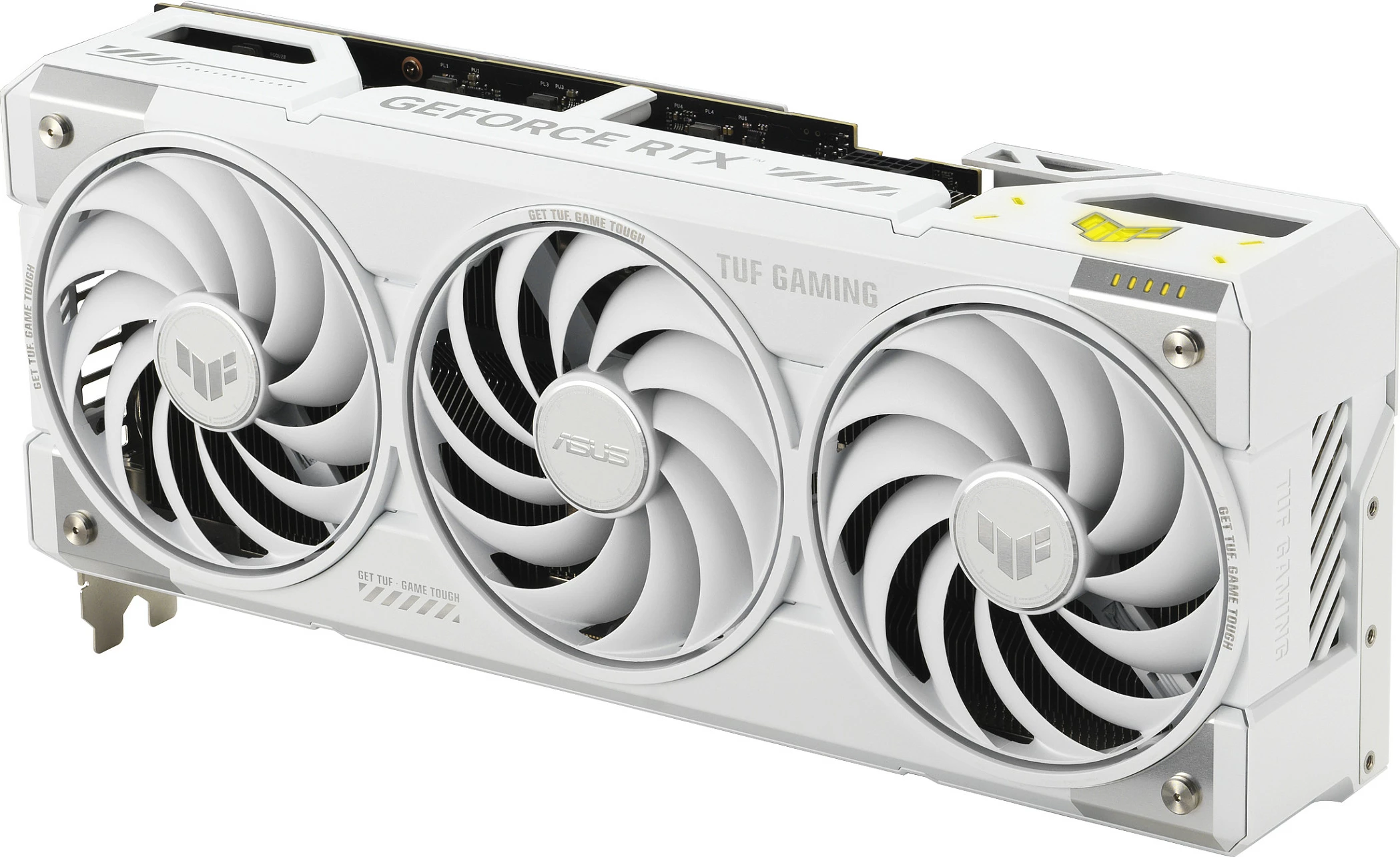 Kartë grafike ASUS TUF Gaming RTX 5070 Ti 16GB GDDR7 e bardhë