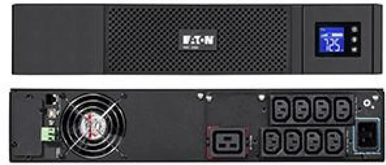 UPS, Eaton, 5SC 2200i RT2U (5SC2200IRT), kohë rezervë 4–9 min, rack 2U, e zezë