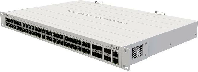 Switch MikroTik CRS354-48G-4S+2Q+RM, Managed, L2, Gigabit Ethernet, Rack mounting