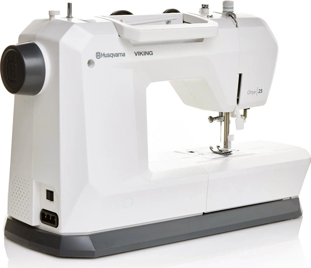 Makine qepëse Husqvarna Onyx 25, mekanike, e bardhë