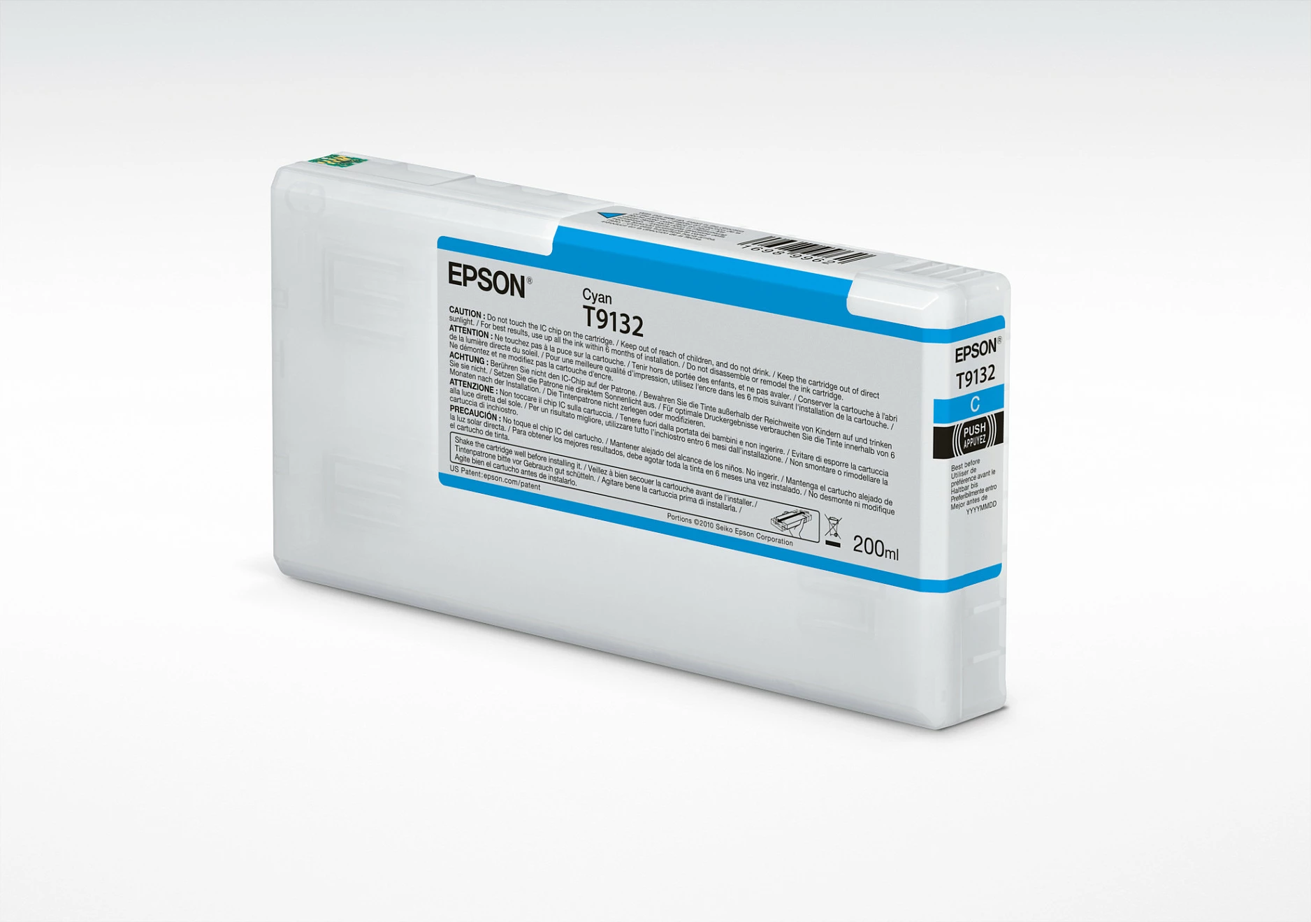 Kartrixh boje Epson T9132, 200 ml, Cyan