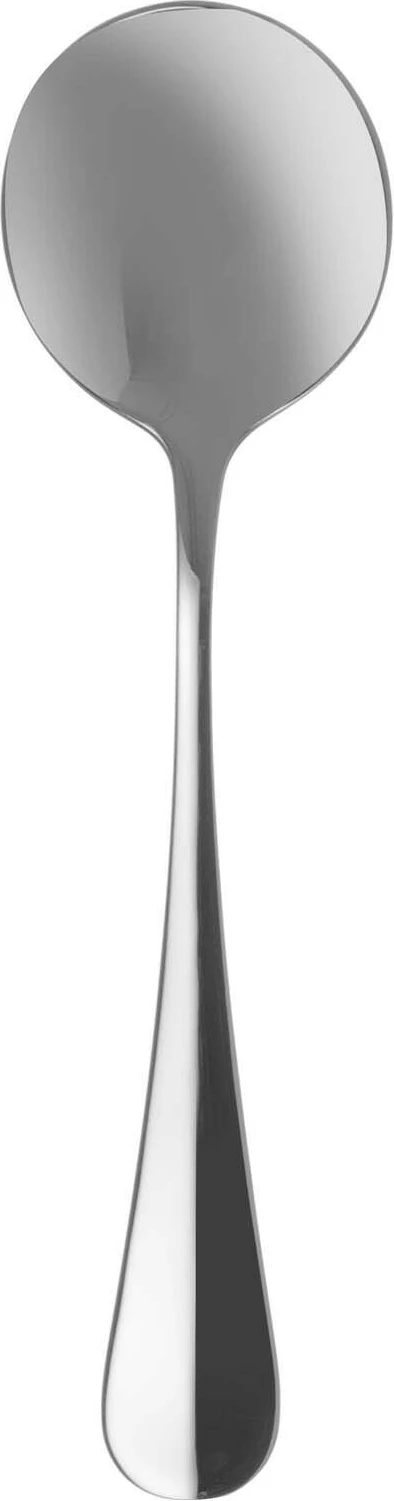 Lugë supë OVE Baguette 178 mm, inox 18/10, set 12 copë, argjendtë