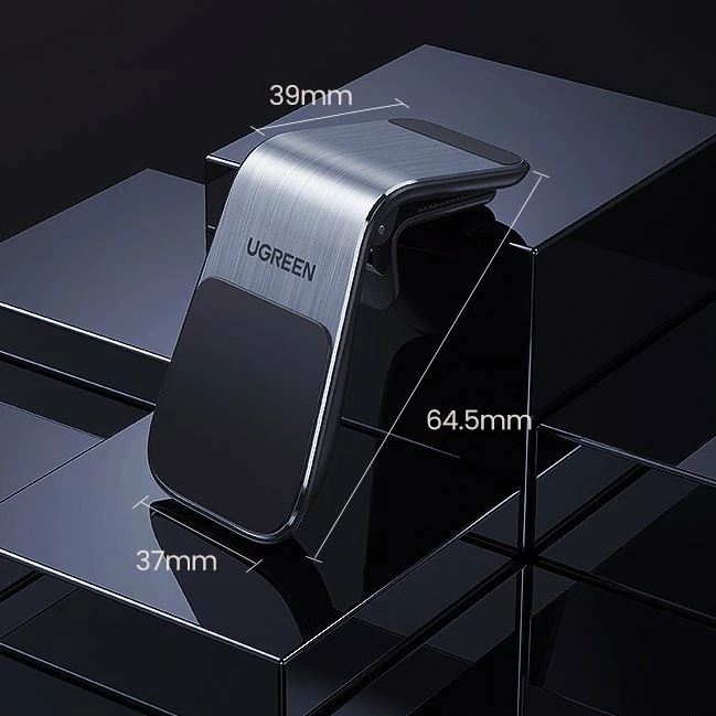 Mbajtës magnetik për veturë Ugreen LP290 për grilë ventilimi, argjendtë