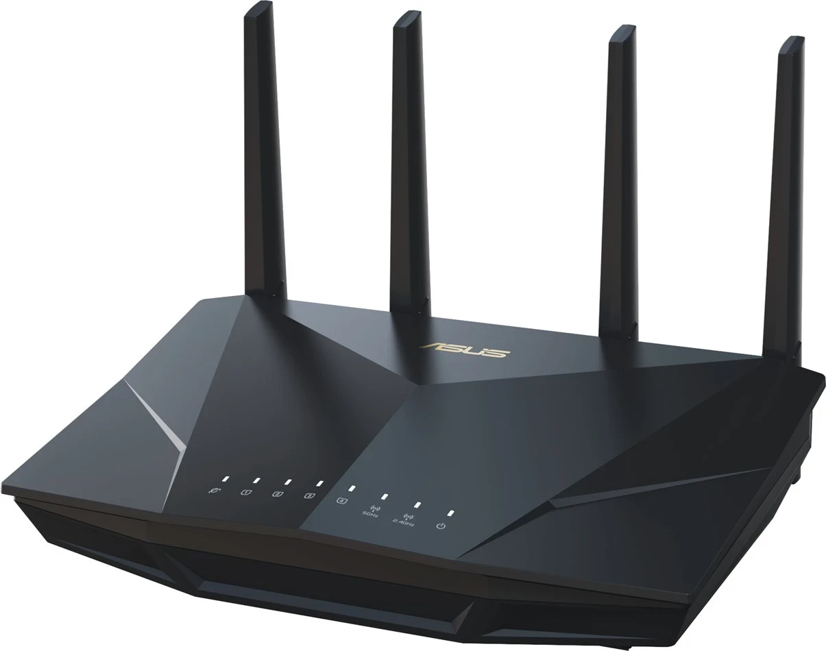 Ruter pa tela ASUS RT-AX5400, Gigabit Ethernet, Dual-band (2.4 GHz / 5 GHz), i zi