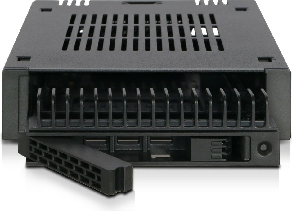 Kuti HDD/SSD IC Intracom Icy Dock MB741SP-B, 2.5", SAS-3/SATA III, Hot-swap, e zezë
