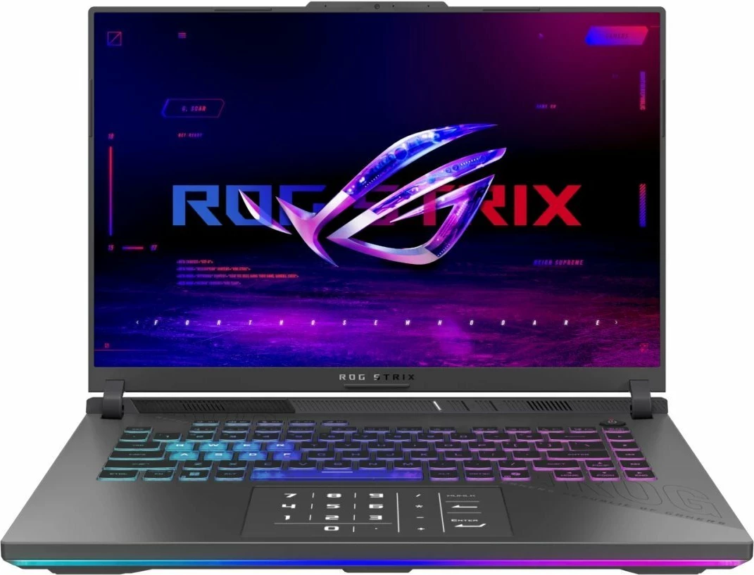 Laptop Asus ROG Strix G16 G614 (G614FR-R9161W) Ryzen 9 9955HX3D, 16GB RAM, 1TB SSD, GeForce RTX 5070 Ti, 16" 240Hz, Windows 11, i zi