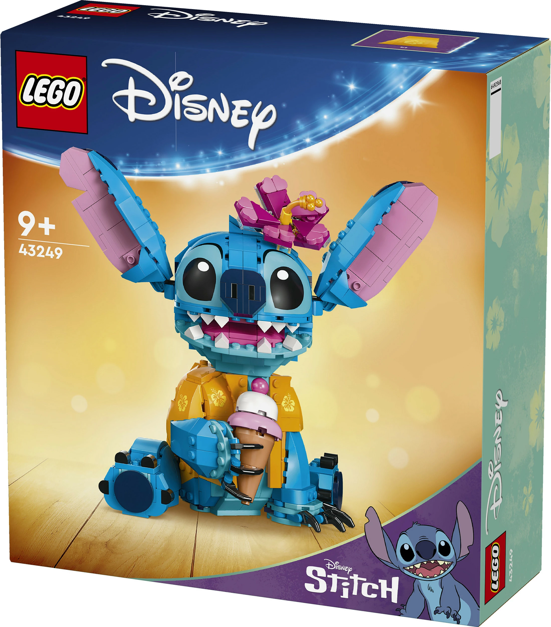 Set ndërtimi LEGO Stitch, 9 vjeç e lart, Plastikë, 730 pjesë, shumëngjyrësh